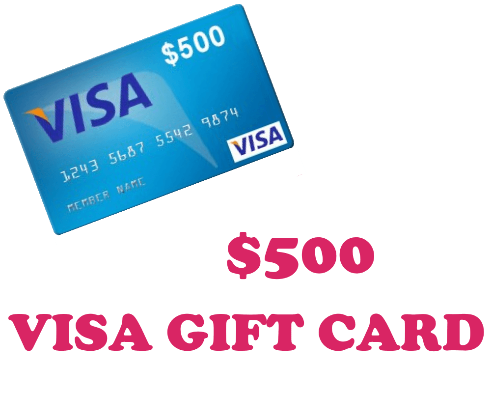 $500 VISA Gift Card